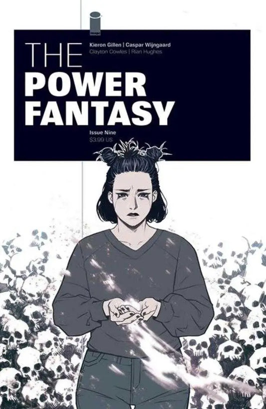 Comic book cover of Power Fantasy #9 by Caspar Wijngaard Mature showcasing vibrant artwork