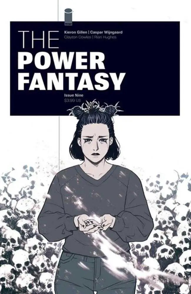 Comic book cover of Power Fantasy #9 by Caspar Wijngaard Mature showcasing vibrant artwork