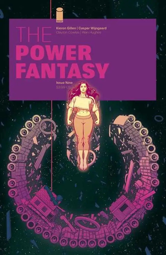 Comic book cover B Jamie Mckelvie Variant for Power Fantasy #9 Mckelvie Variant Mature