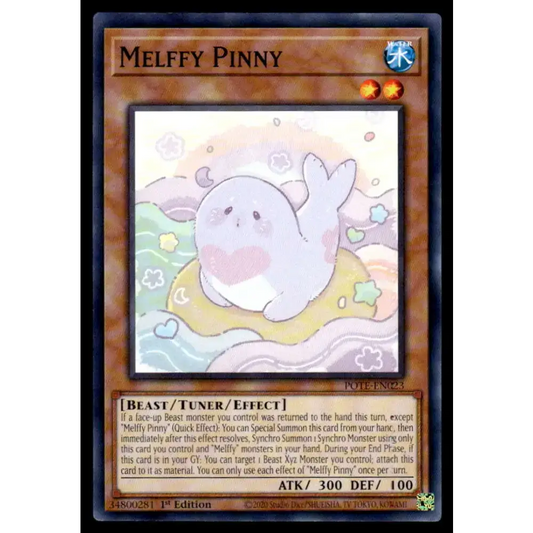 Power of the Elements #POTE-EN023 Melffy Pinny Yugioh Trading Card - Yu-Gi-Oh! Card Single