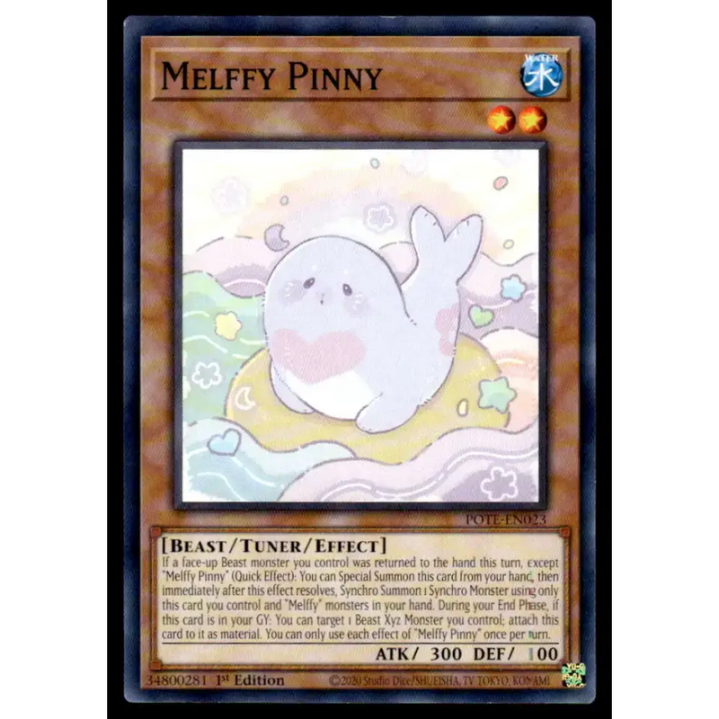 Power of the Elements #POTE-EN023 Melffy Pinny Yugioh Trading Card - Yu-Gi-Oh! Card Single