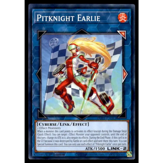 Power of the Elements #POTE-EN083 Pitknight Earlie Yugioh Trading Card - Yu-Gi-Oh! Card Single