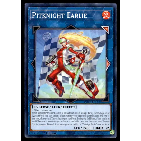 Power of the Elements #POTE-EN083 Pitknight Earlie Yugioh Trading Card - Yu-Gi-Oh! Card Single