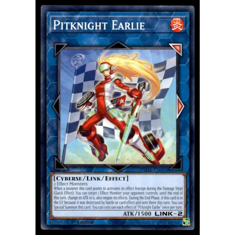 Power of the Elements #POTE-EN083 Pitknight Earlie Yugioh Trading Card - Yu-Gi-Oh! Card Single