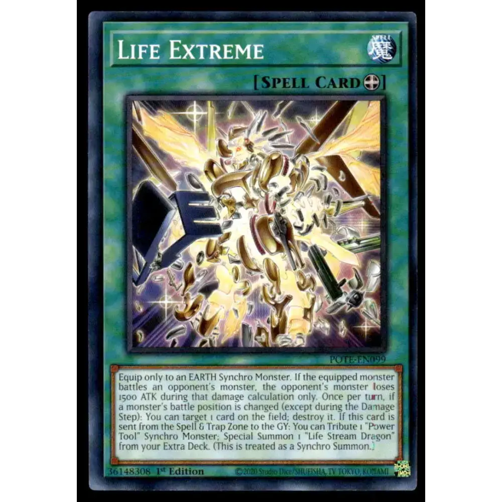Power of the Elements #POTE-EN099 Life Extreme Yugioh Trading Card - Yu-Gi-Oh! Card Single