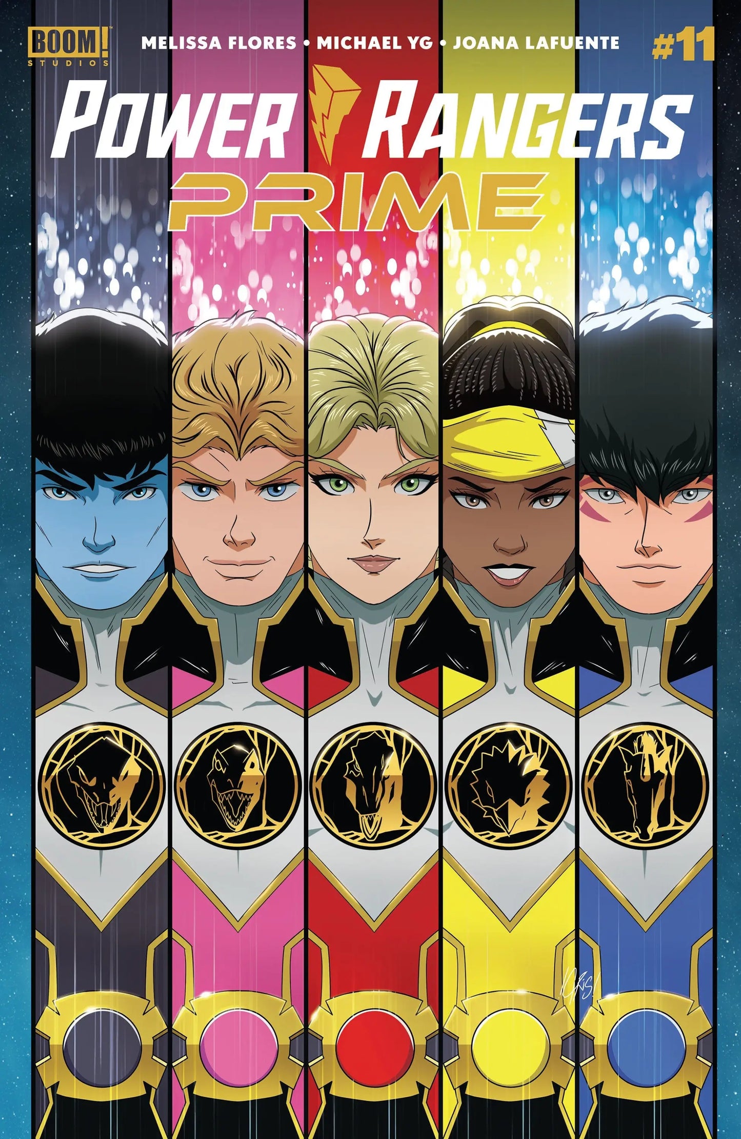 Power Rangers Prime #11 H Foc Reveal Variant (Dressed Jones) - Comic Book