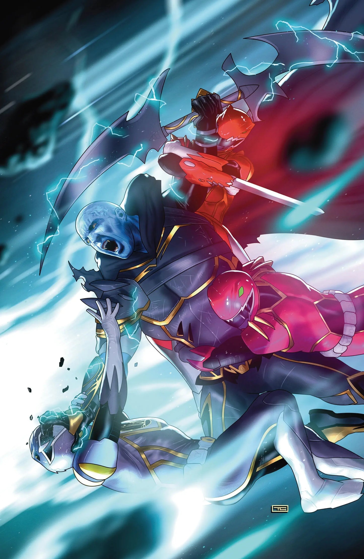Power Rangers Prime #11 I Unlimited Variant (Full Art Clarke) - Comic Book