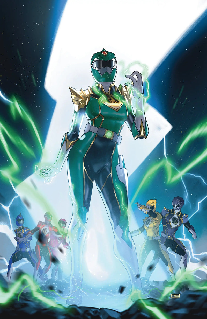 Power Rangers Prime #9 I Unlockable Variant (Full Art Clarke) - Back Issues