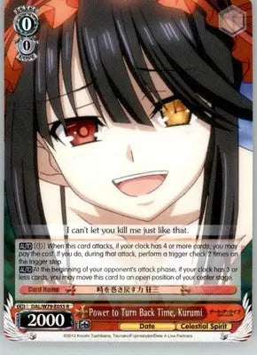 Power to Turn Back Time Kurumi - Date A Live - DAL/W79-E055 R - NM - Other