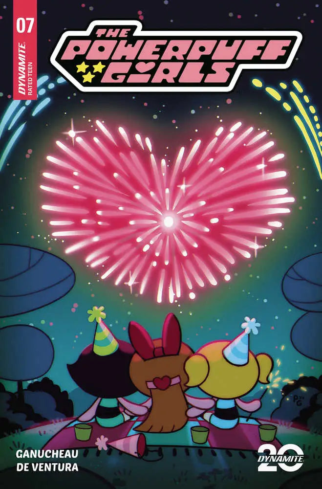 Powerpuff Girls #7 Cover A Ganucheau comic book cover with vibrant artwork and characters