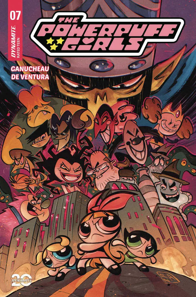 Powerpuff Girls #7 Cover B Ranaldi comic book cover featuring iconic characters and art