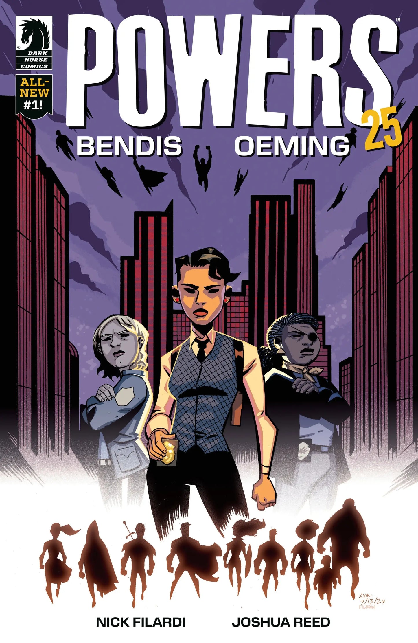 Powers 25 #1 (Cover A) (Michael Avon Oeming) - Comic Book