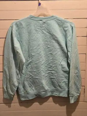 Prairie Mountain Sweatshirt Womens S Williamsburg Virginia Light Blue Crewneck - Apparel