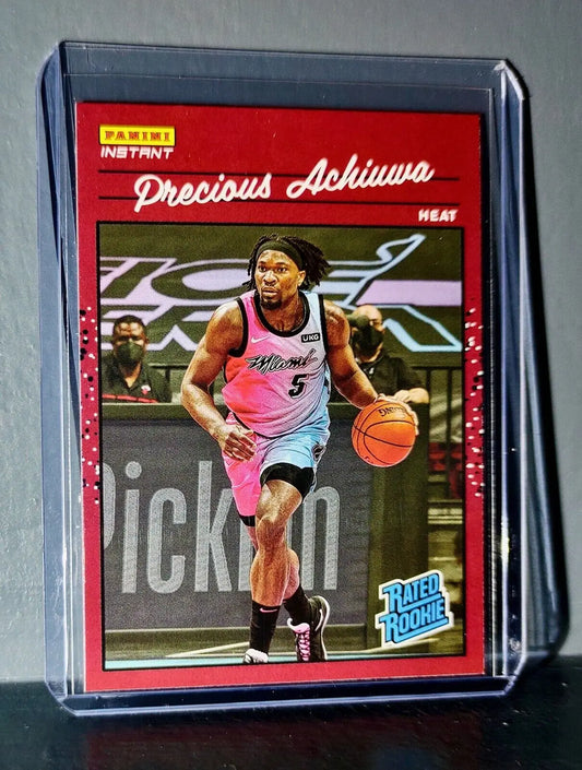 Precious Achiuwa 2020-2021 Panini NBA Instant 20 Rated Rookie Retro Card 1/3558 - Basketball Card Single