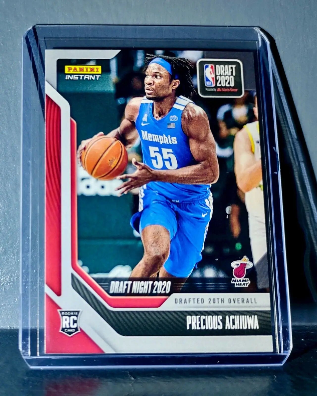 Precious Achiuwa 2020-21 Panini Draft Night #26 Basketball Rookie Card 1 of 312