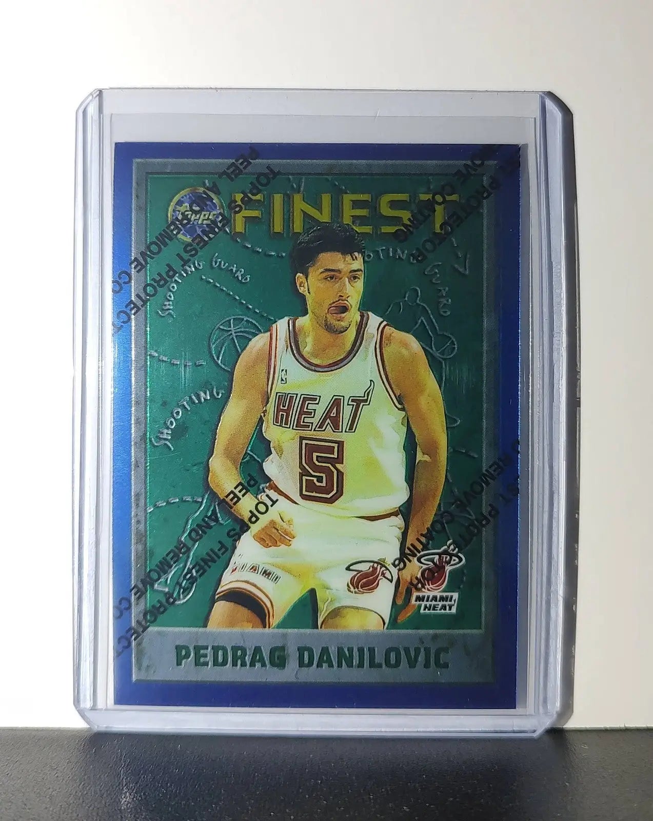 Predrag Danilovic 1995-96 Topps Finest NBA #216 Error Card