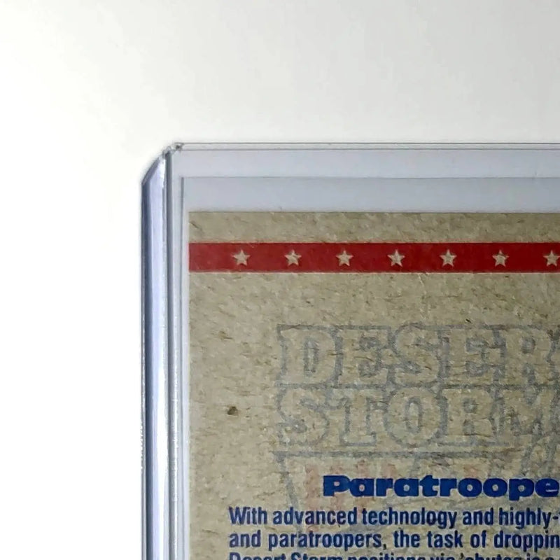 Preparing to Jump 1991 Topps Desert Storm #69 Card