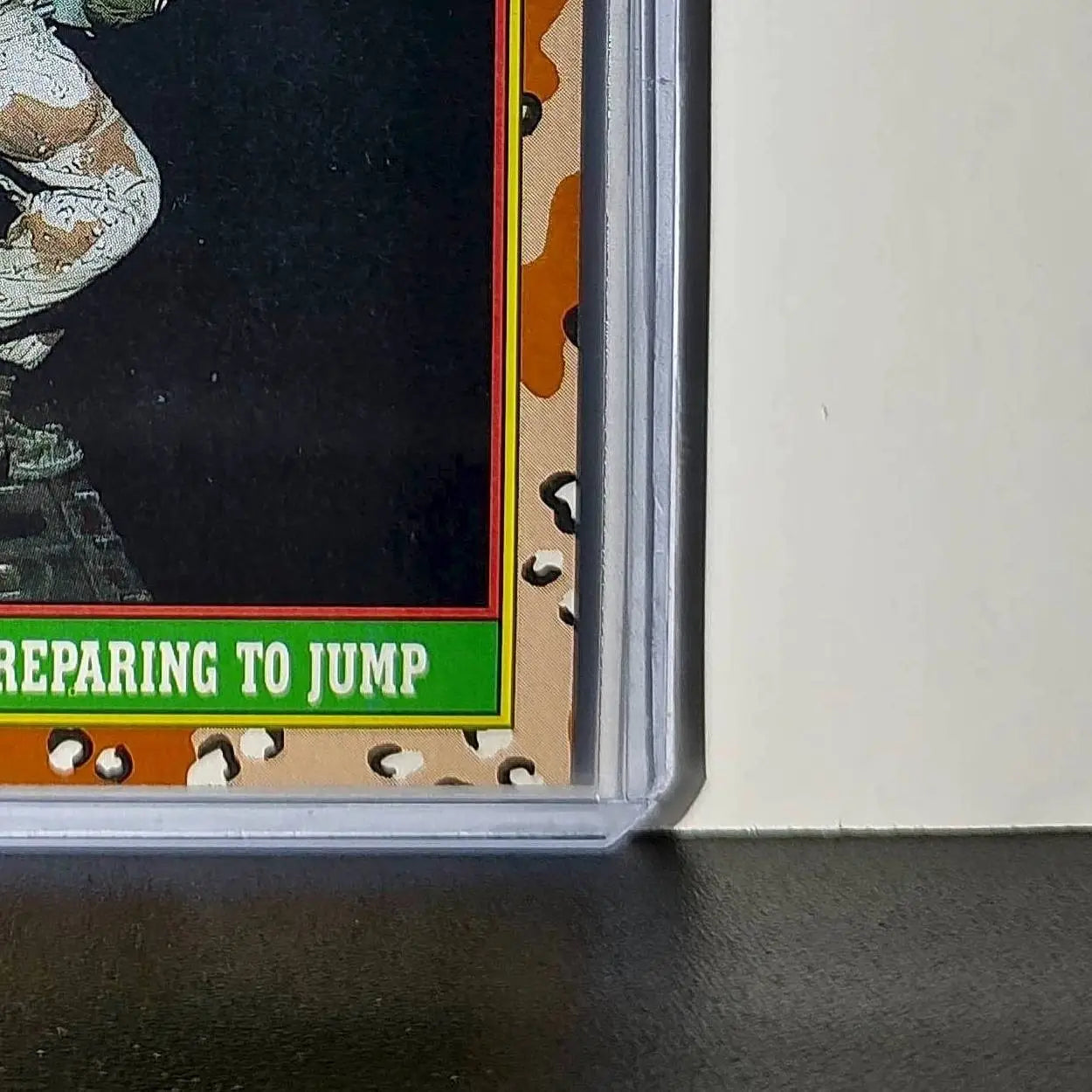 Preparing to Jump 1991 Topps Desert Storm #69 Card