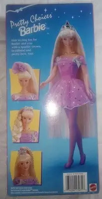 Pretty Choices Barbie Doll 1996 Long Blonde Hair Walmart Mattel 17971 New In Box - Collectibles