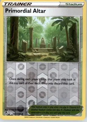 Primordial Altar - SWSH12: Silver Tempest - Reverse Holo LP - #161/195 - Pokémon Card Single