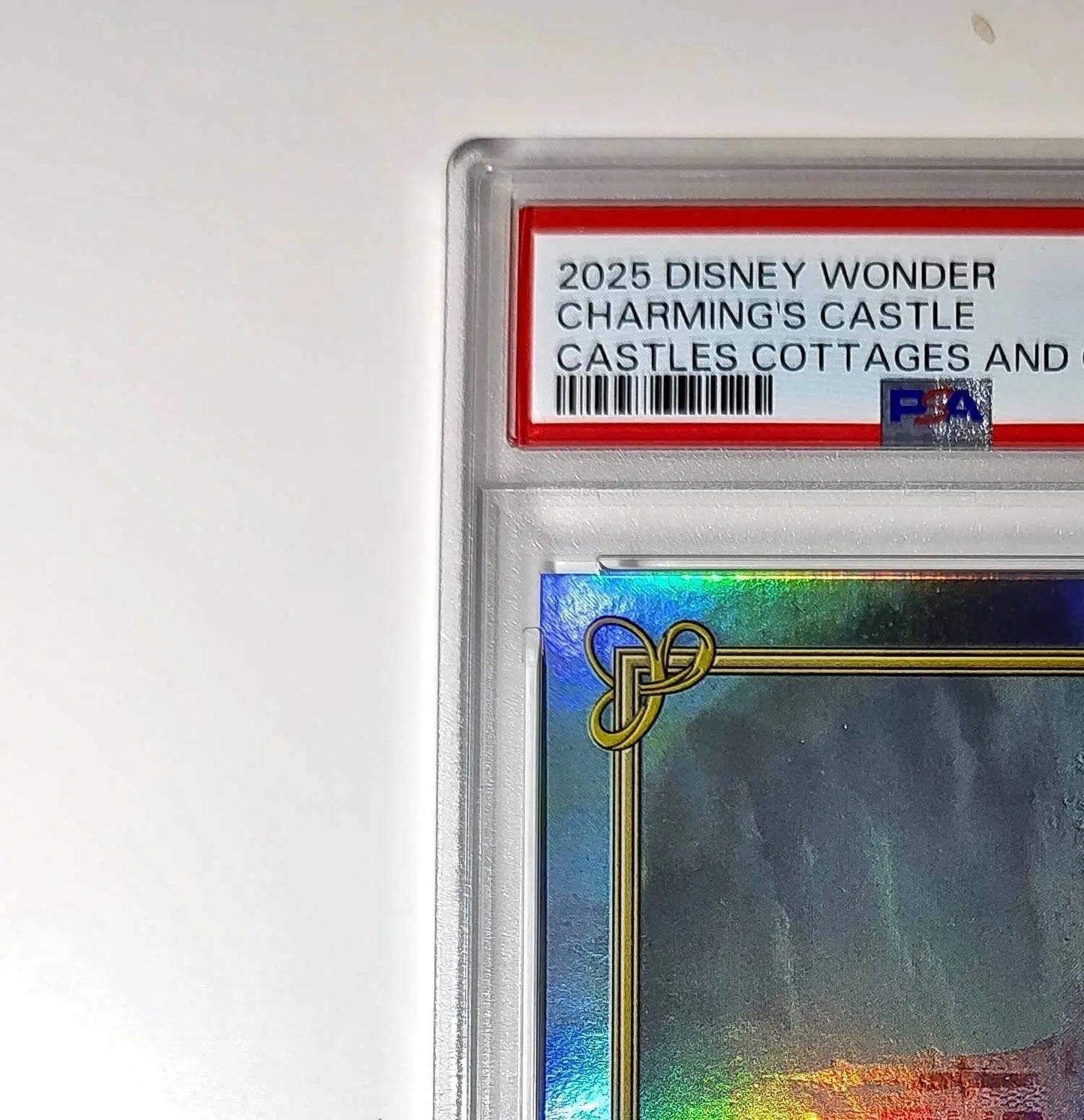 Prince Charming’s Castle 2025 Topps Disney #C-4 Card Cinderella PSA 10 - Non-Sports Card Single