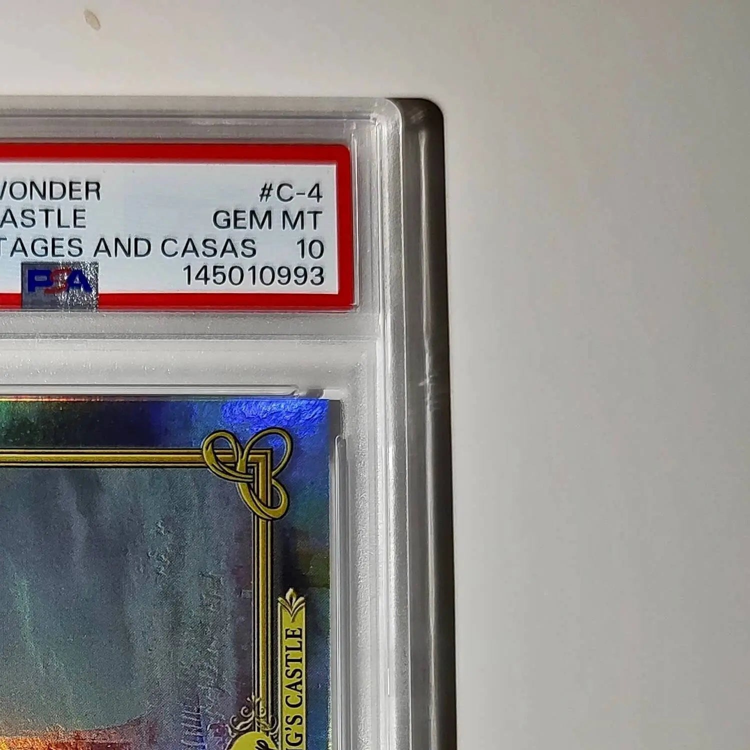 Prince Charming’s Castle 2025 Topps Disney #C-4 Card Cinderella PSA 10 - Non-Sports Card Single