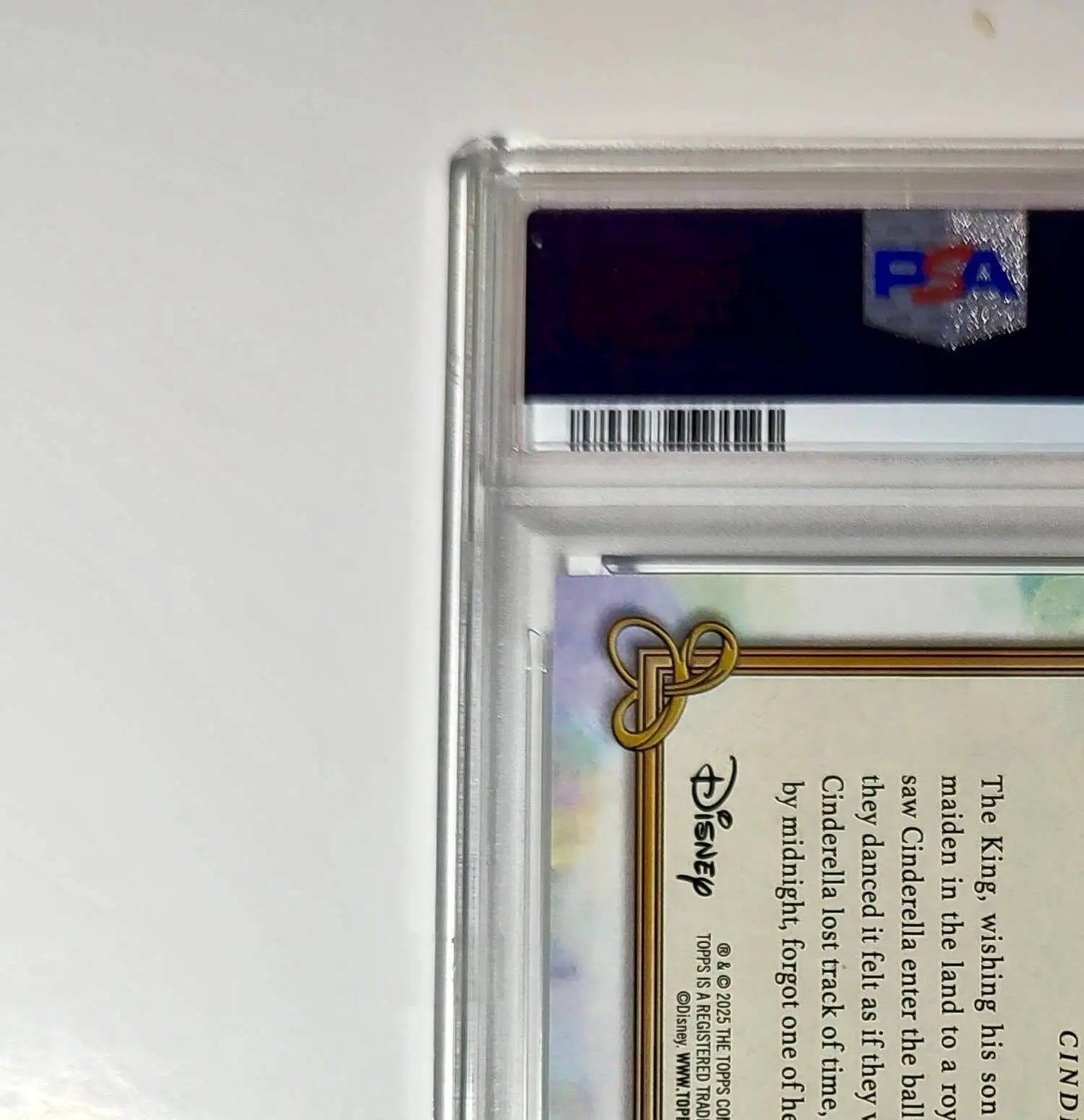 Prince Charming’s Castle 2025 Topps Disney #C-4 Card Cinderella PSA 10 - Non-Sports Card Single