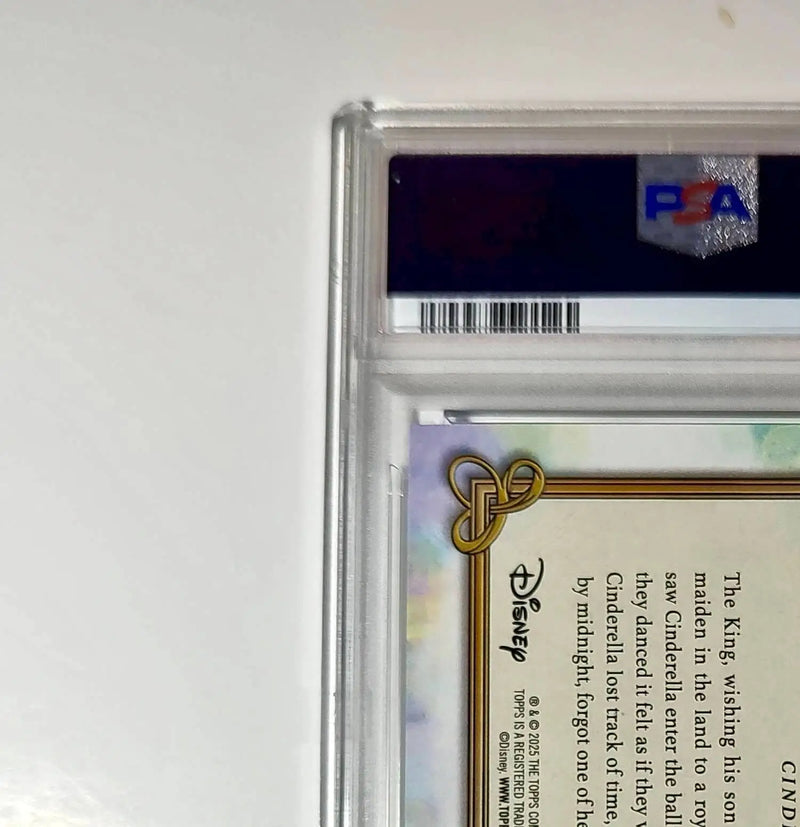 Prince Charming’s Castle 2025 Topps Disney #C-4 Card Cinderella PSA 10 - Non-Sports Card Single