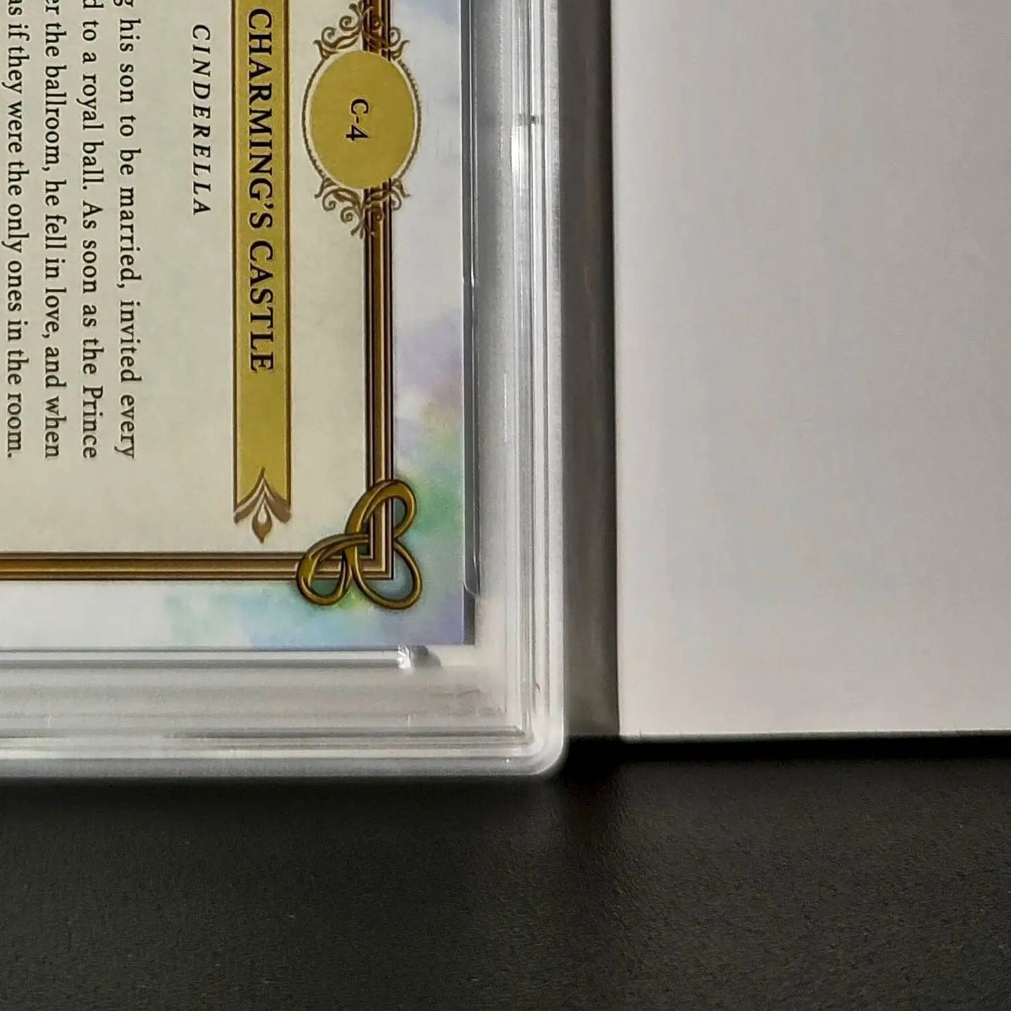 Prince Charming’s Castle 2025 Topps Disney #C-4 Card Cinderella PSA 10 - Non-Sports Card Single