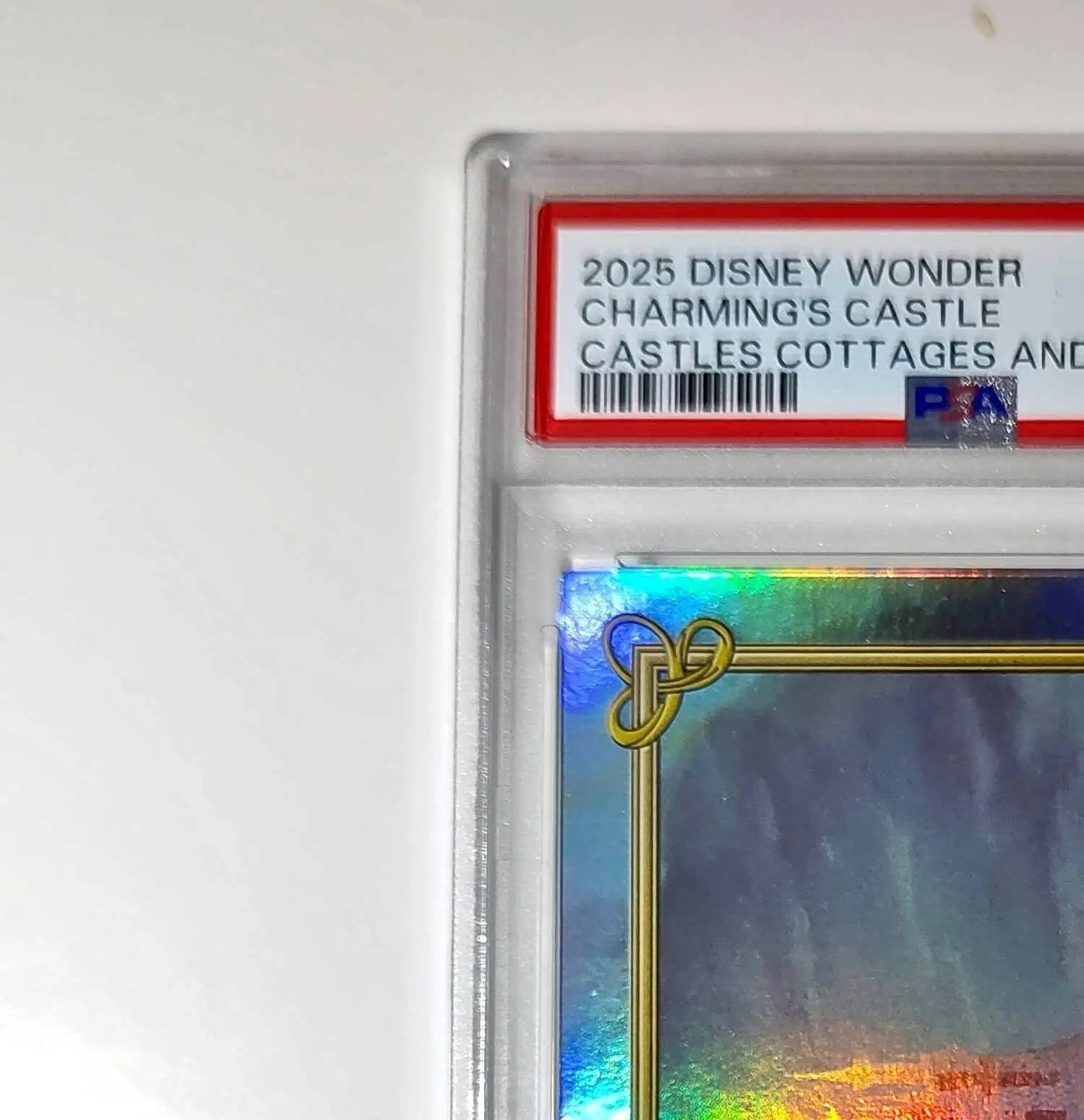 Prince Charming’s Castle 2025 Topps Disney #C-4 Card Cinderella PSA 9