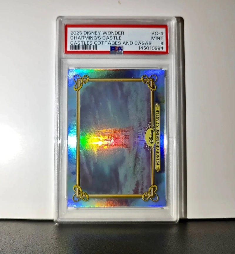 Prince Charming’s Castle 2025 Topps Disney #C-4 Card Cinderella PSA 9