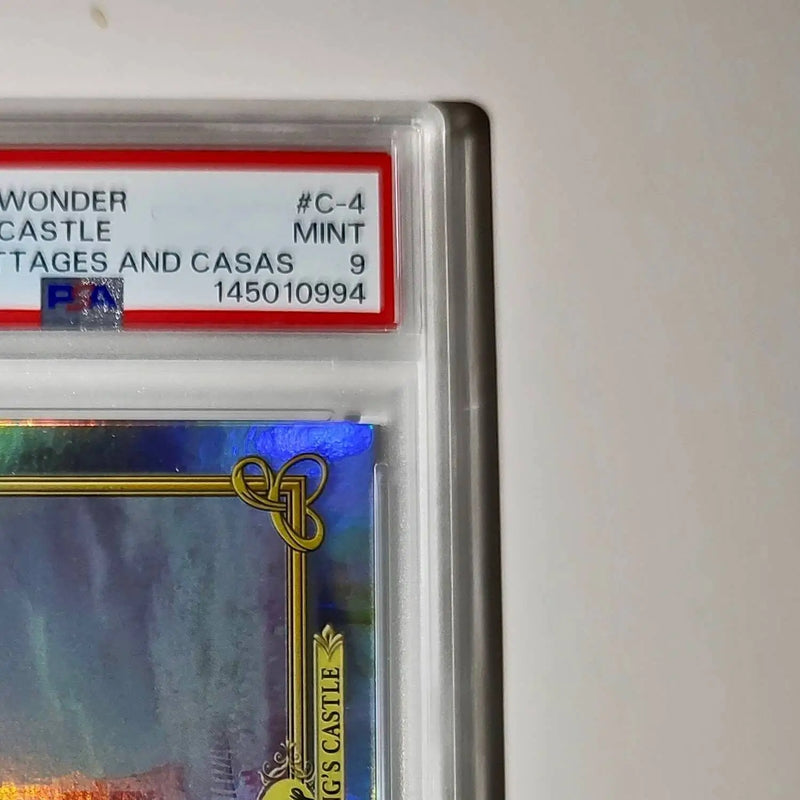 Prince Charming’s Castle 2025 Topps Disney #C-4 Card Cinderella PSA 9