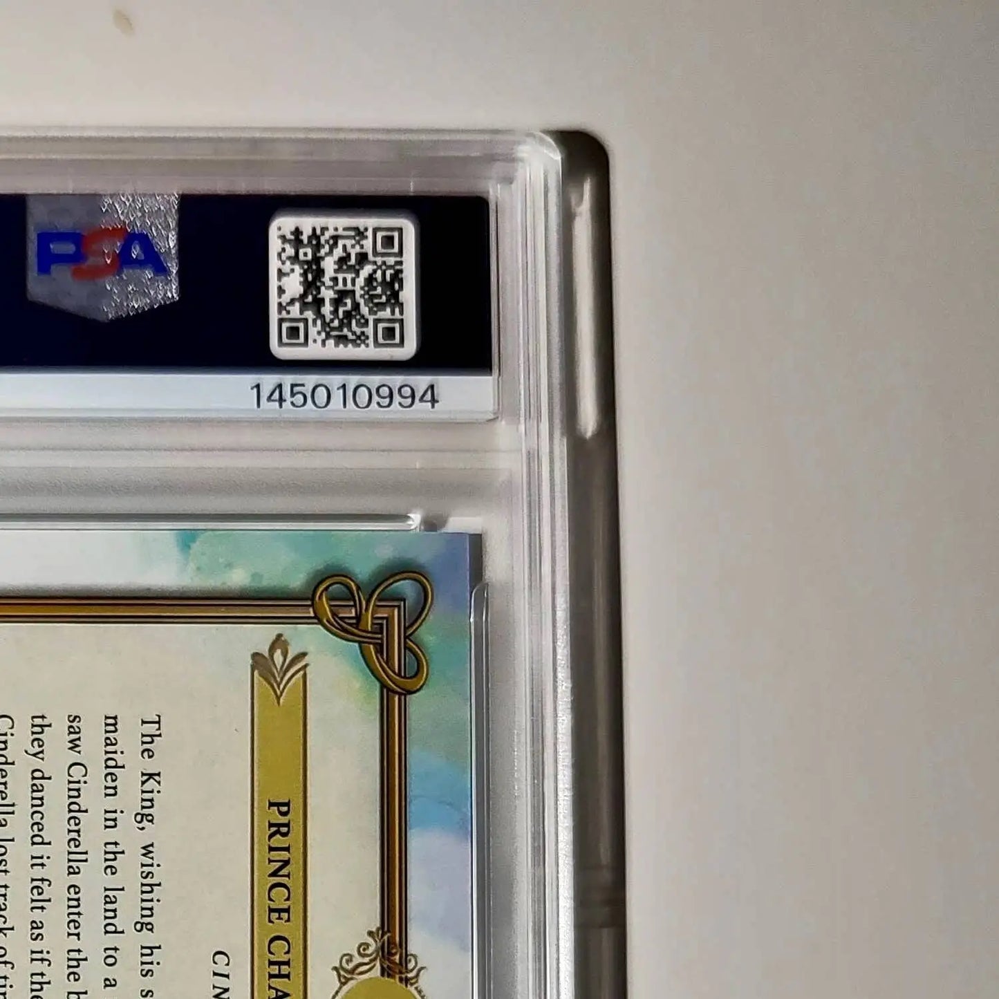 Prince Charming’s Castle 2025 Topps Disney #C-4 Card Cinderella PSA 9