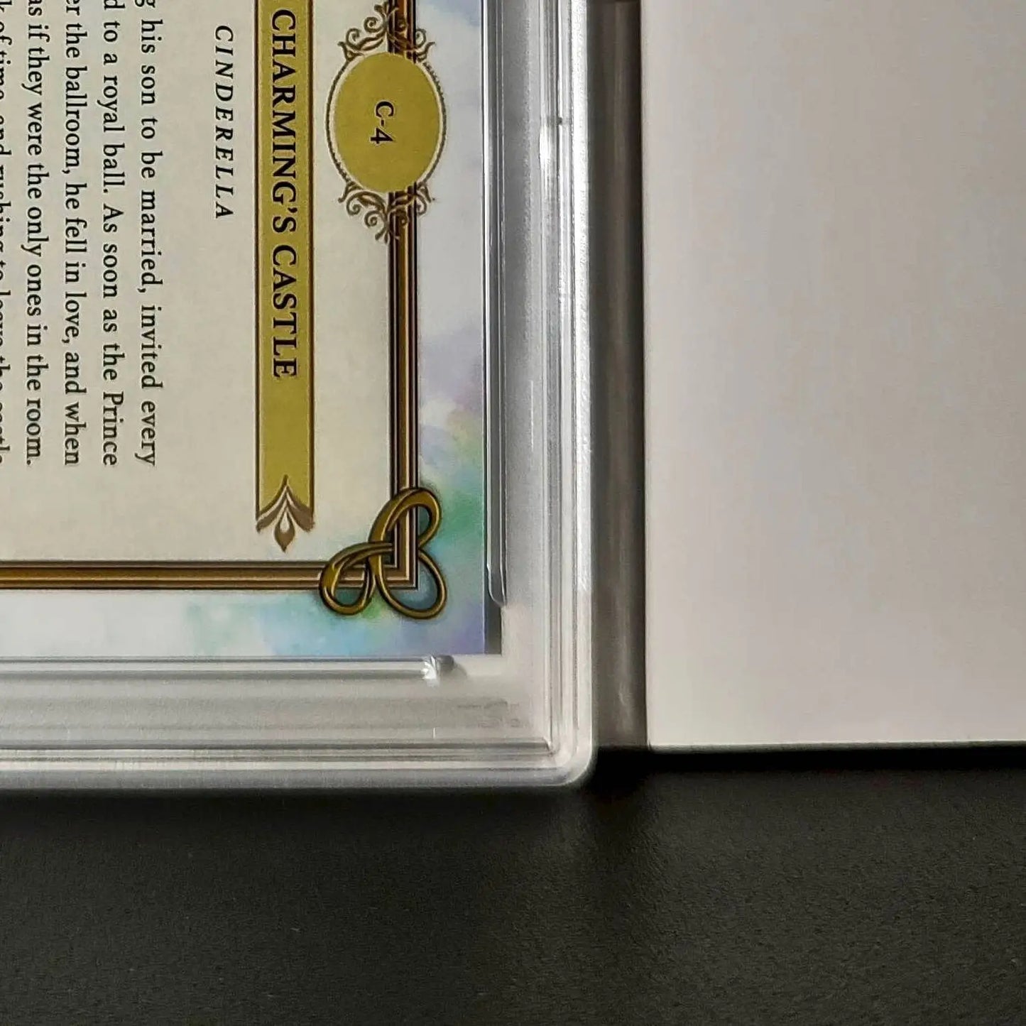 Prince Charming’s Castle 2025 Topps Disney #C-4 Card Cinderella PSA 9