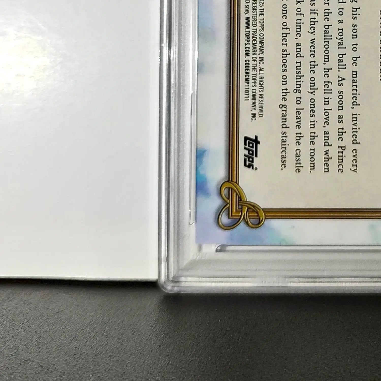 Prince Charming’s Castle 2025 Topps Disney #C-4 Card Cinderella PSA 9
