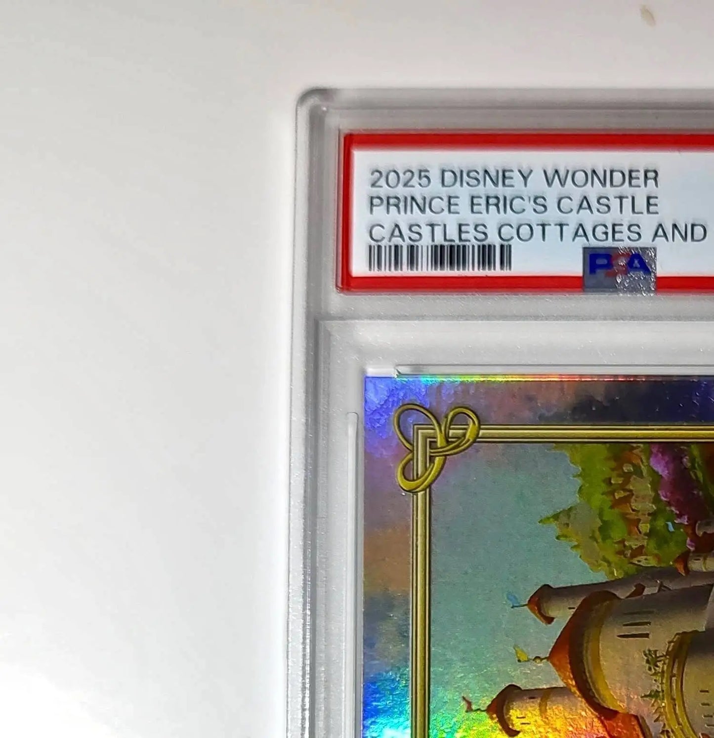 Prince Eric’s Castle 2025 Topps Disney #C-7 Card The Little Mermaid PSA 9 MT - Non-Sports Card Single