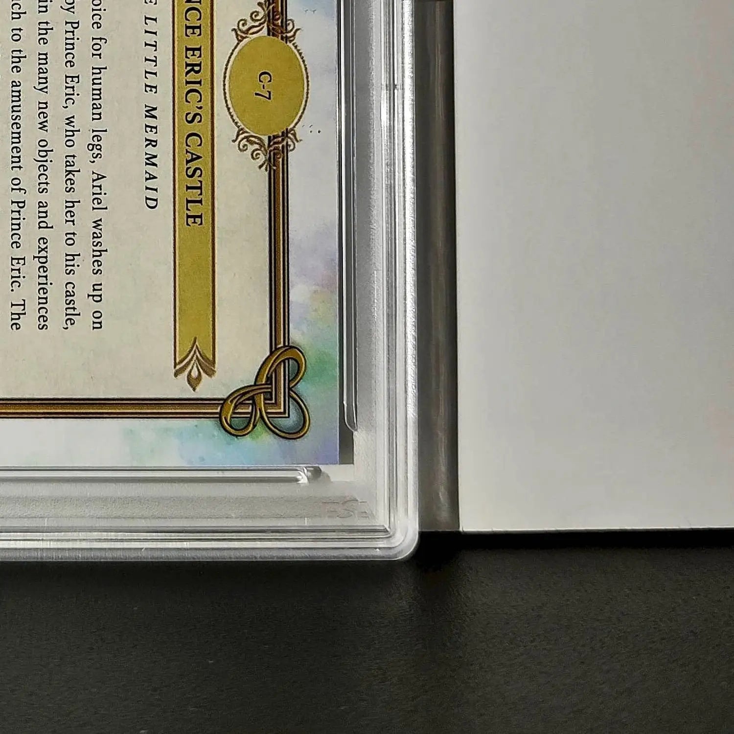 Prince Eric’s Castle 2025 Topps Disney #C-7 Card The Little Mermaid PSA 9 MT - Non-Sports Card Single