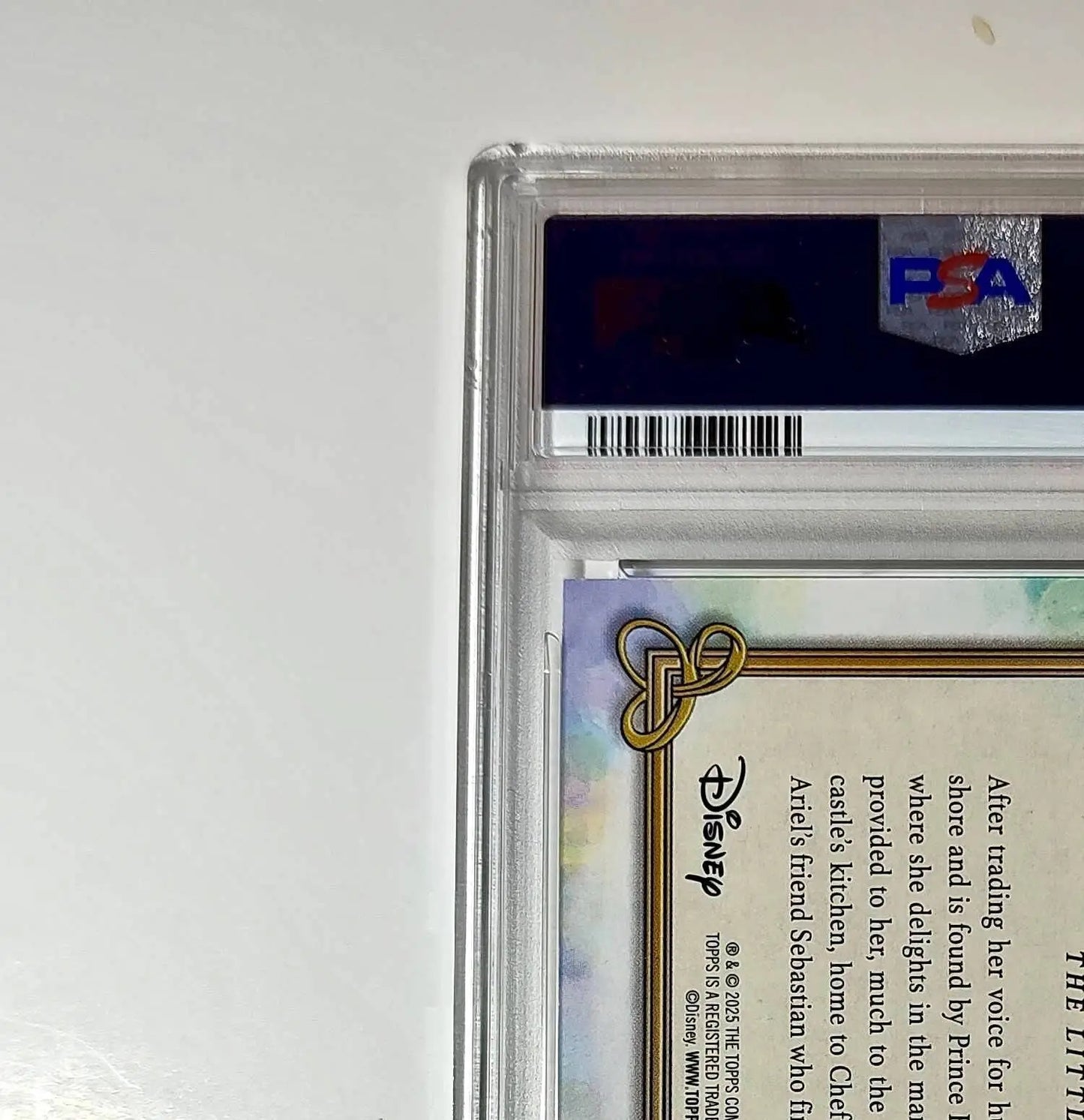 Prince Eric’s Castle 2025 Topps Disney #C-7 Card The Little Mermaid PSA 9 MT - Non-Sports Card Single