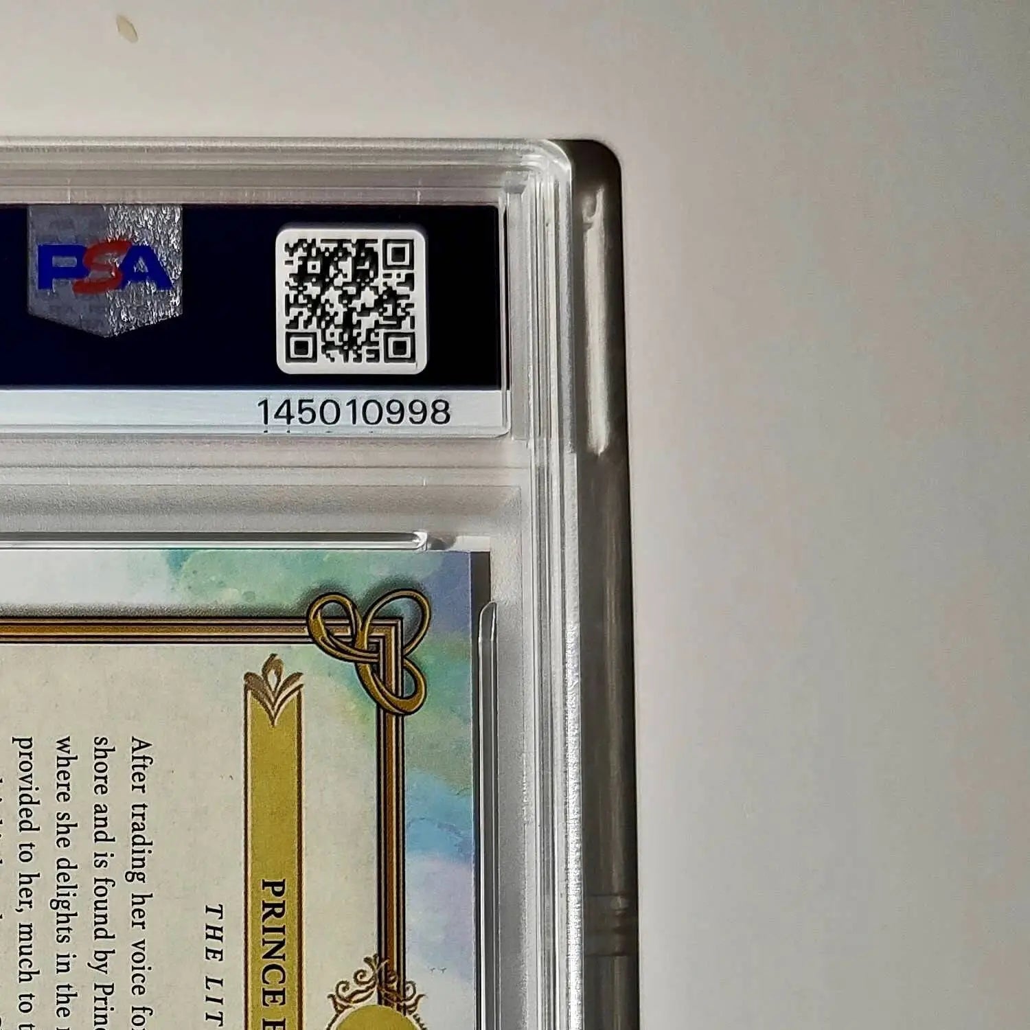Prince Eric’s Castle 2025 Topps Disney #C-7 Card The Little Mermaid PSA 9 MT - Non-Sports Card Single