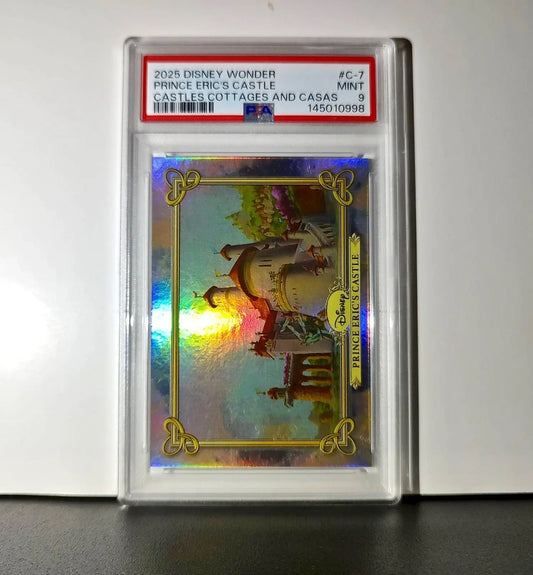 Prince Eric’s Castle 2025 Topps Disney #C-7 Card The Little Mermaid PSA 9 MT - Non-Sports Card Single