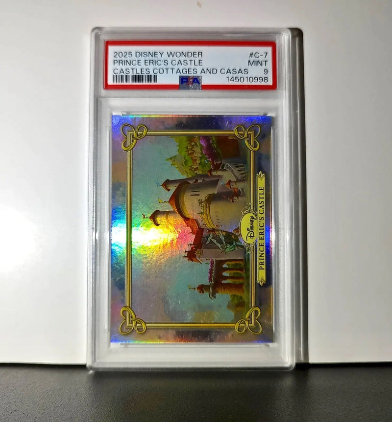 Prince Eric’s Castle 2025 Topps Disney #C-7 Card The Little Mermaid PSA 9 MT - Non-Sports Card Single