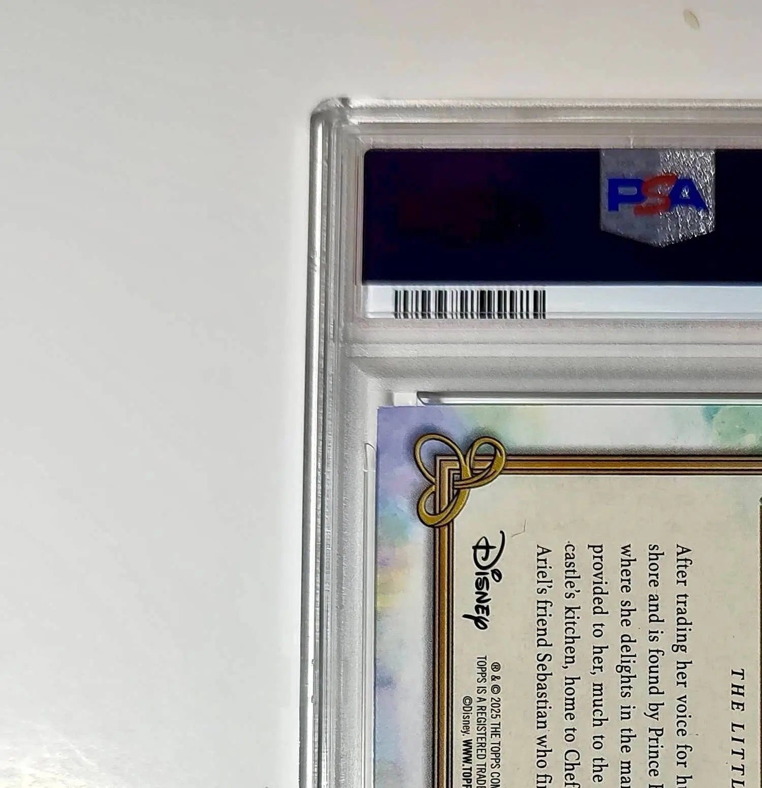 Prince Eric’s Castle 2025 Topps Disney #C-7 The Little Mermaid PSA 9 MT - Non-Sports Card Single
