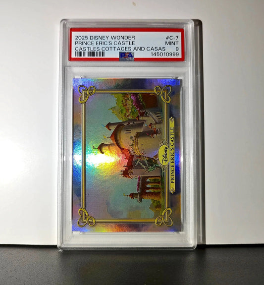 Prince Eric’s Castle 2025 Topps Disney #C-7 The Little Mermaid PSA 9 Mint - Non-Sports Card Single
