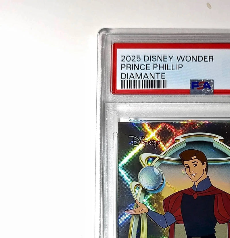Prince Phillip 2025 Topps Disney #34 Winter Variant Card Sleeping Beauty PSA 9 - Non-Sports Card Single
