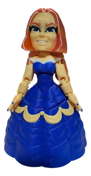 Princess Elowen Articulated Doll 3D Printed Princess Figure Toy Gift