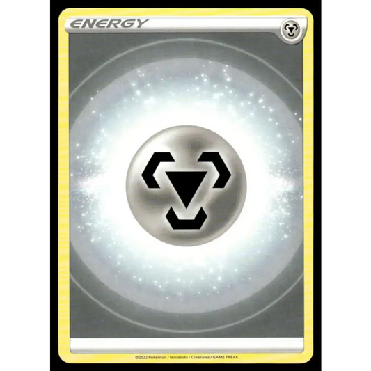 Prize Pack Series Cards #008 Basic Metal Energy NM-MT Pokemon Trading Card - Pokémon Card Single