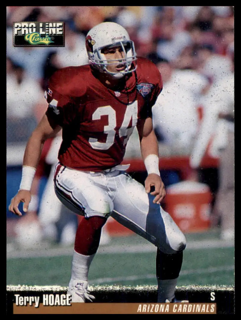 Pro Line Terry Hoage 372 Arizona Cardinals HP - Football Card Single