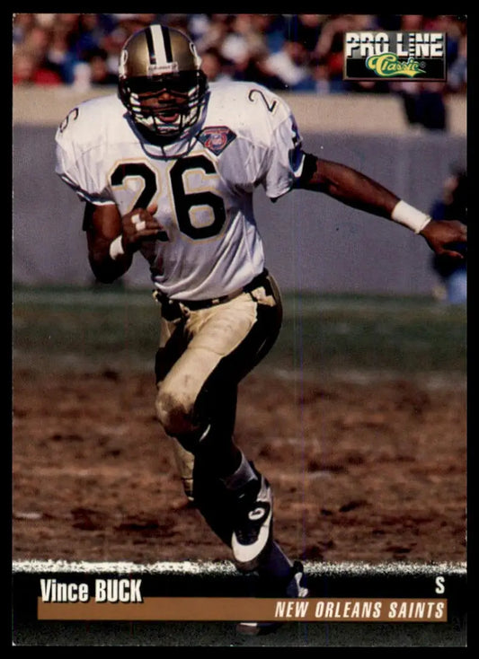 Pro Line Vince Buck 147 New Orleans Saints LP - Football Card Single