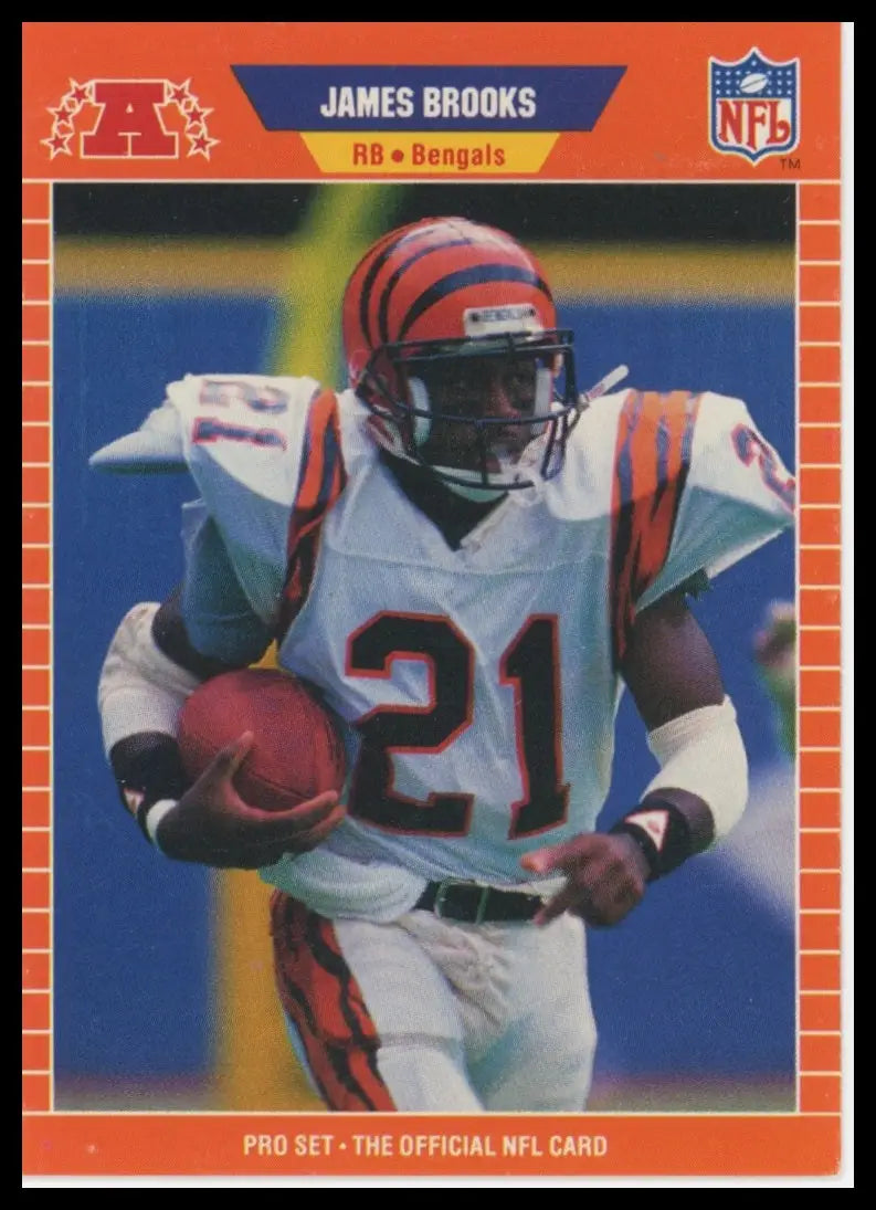 Pro Set James Brooks 55 Cincinnati Bengals - Football Card Single
