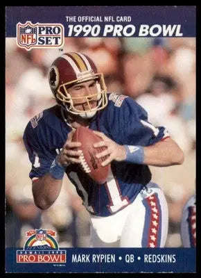 Pro Set Mark Rypien 412 Washington Redskins